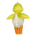 Costume gonflable poussin jaune 4