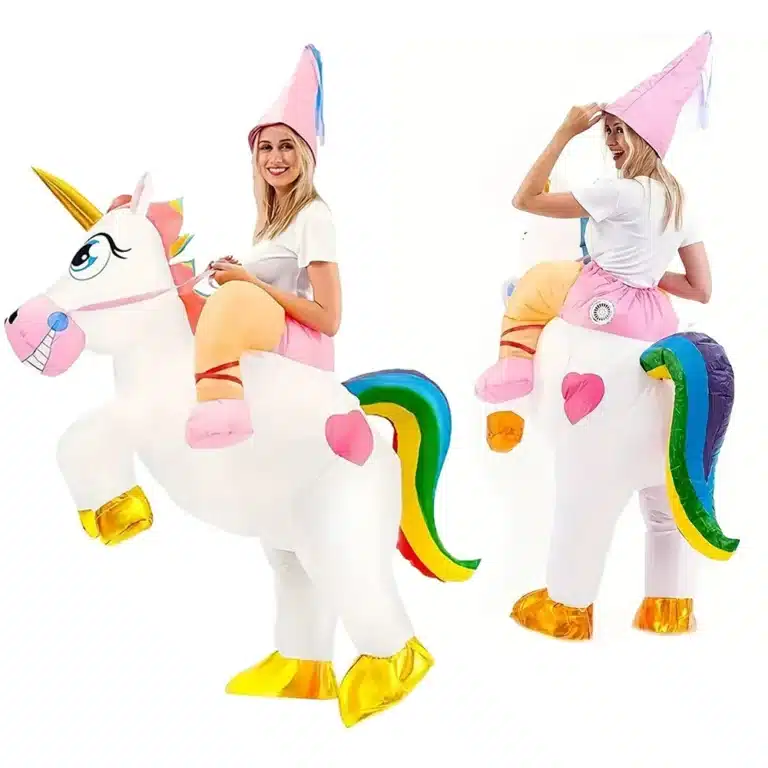 Costume gonflable licorne 1
