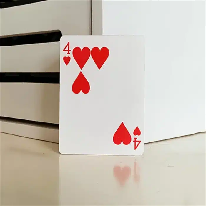 Carte magique coeurs qui se déplacent 4