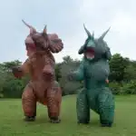 Costume gonflable Tricératops 3