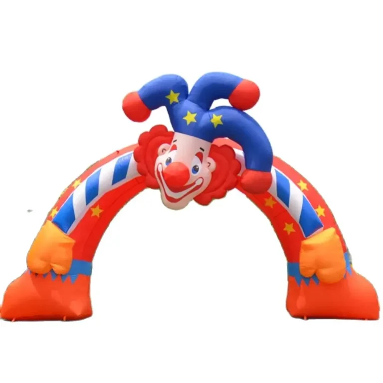 Arche gonflable clown 4