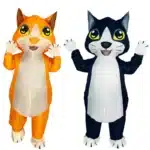 Mascotte gonflable chat 5