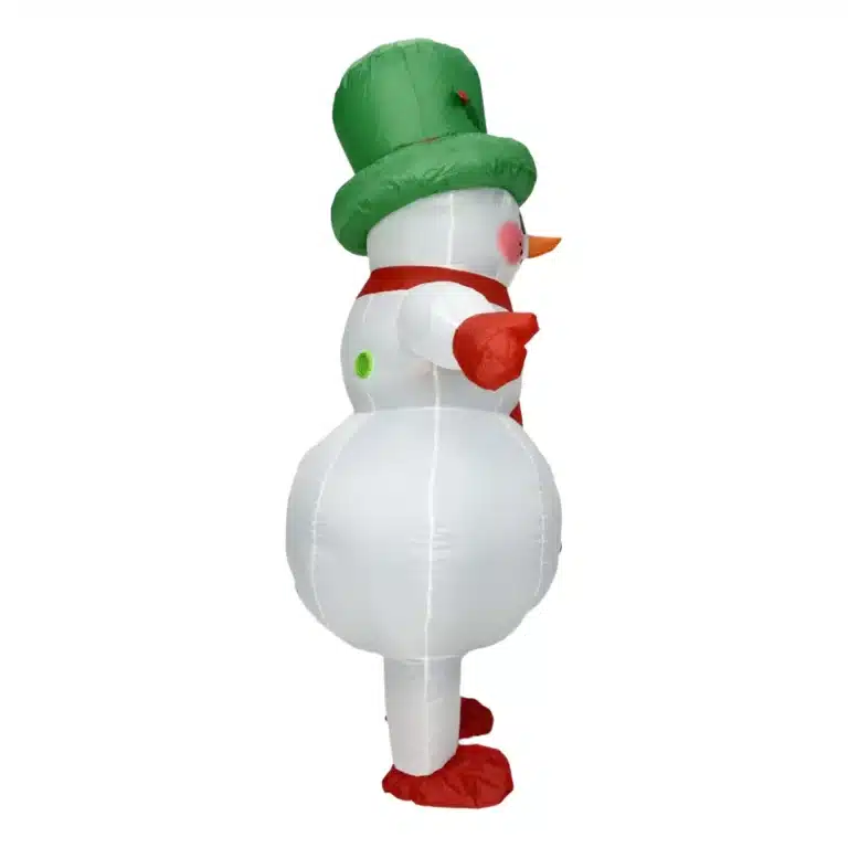 Costume gonflable bonhomme de neige 3