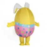 Costume gonflable lapin oeuf de pâques 2