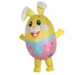 Costume gonflable lapin oeuf de pâques 4