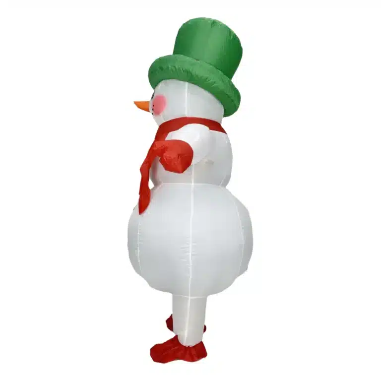 Costume gonflable bonhomme de neige 5