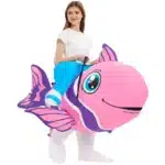 Costume gonflable poisson-clown 3