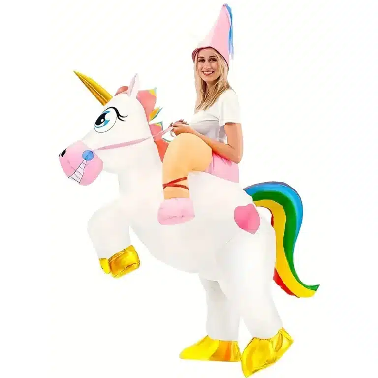 Costume gonflable licorne 5