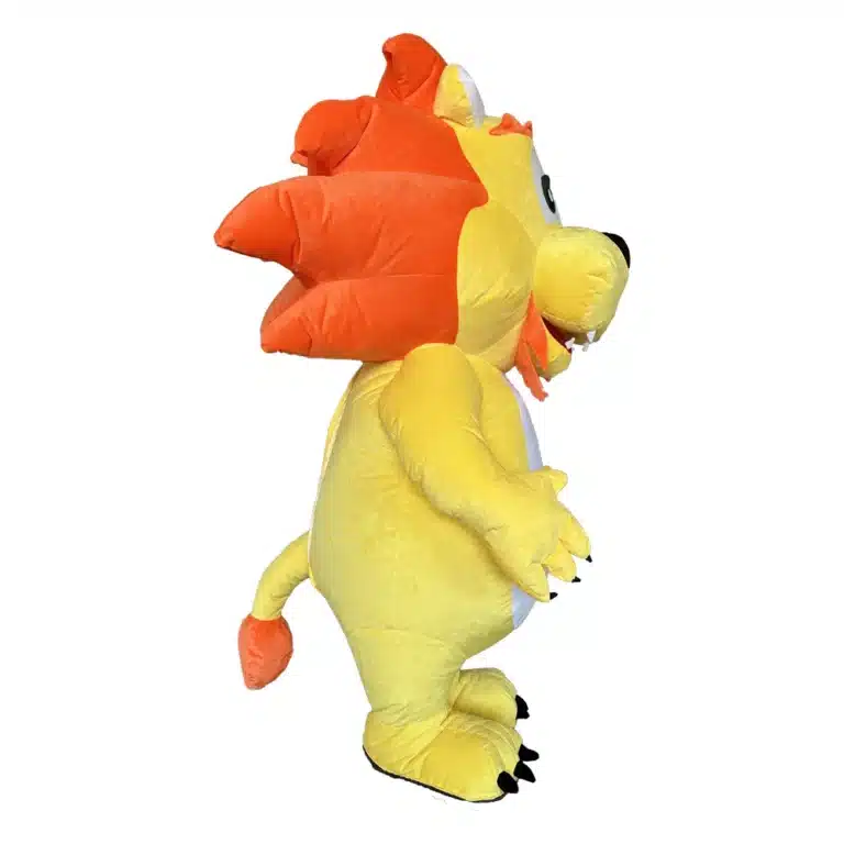 Costume gonflable lion 4