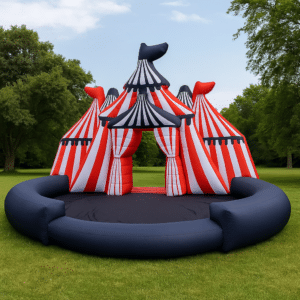 Scène de cirque gonflable