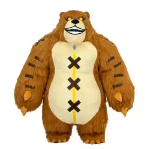 Mascotte gonflable ours terrifiant 7