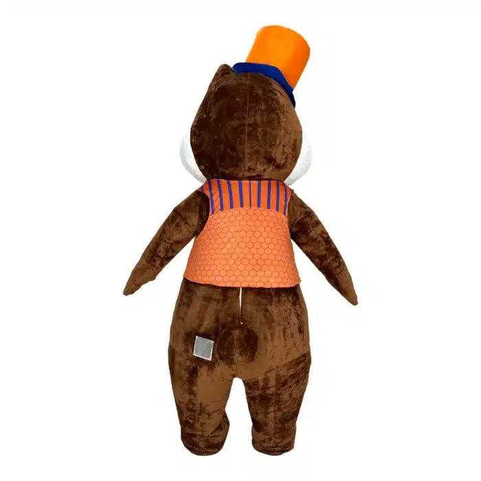 Mascotte gonflable écureuil habillé 5