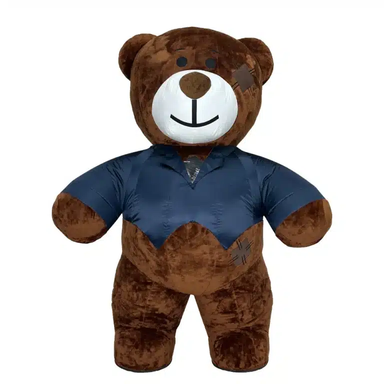 Costume gonflable ours en peluche 6