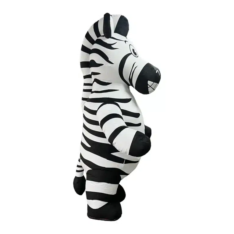 Costume gonflable zèbre 4