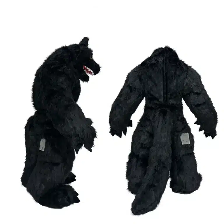 Mascotte gonflable loup garou 4