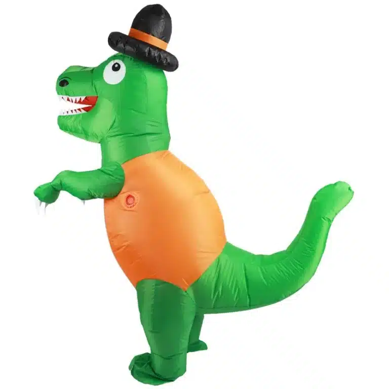 Costume gonflable dinosaure halloween 5