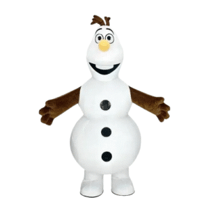 Mascotte gonflable bonhomme de neige