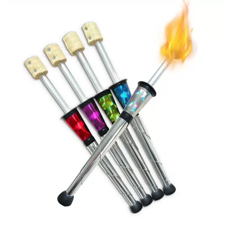 Torches de jonglage colorées (lot de 3) 1