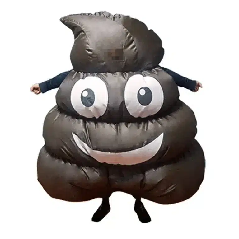 Costume gonflable caca 1