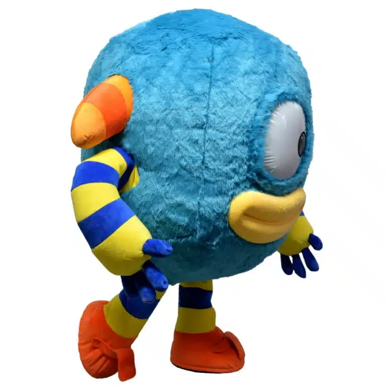 Mascotte gongflable monstre cyclope 3