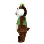 Mascotte gonflable écureuil habillé 6