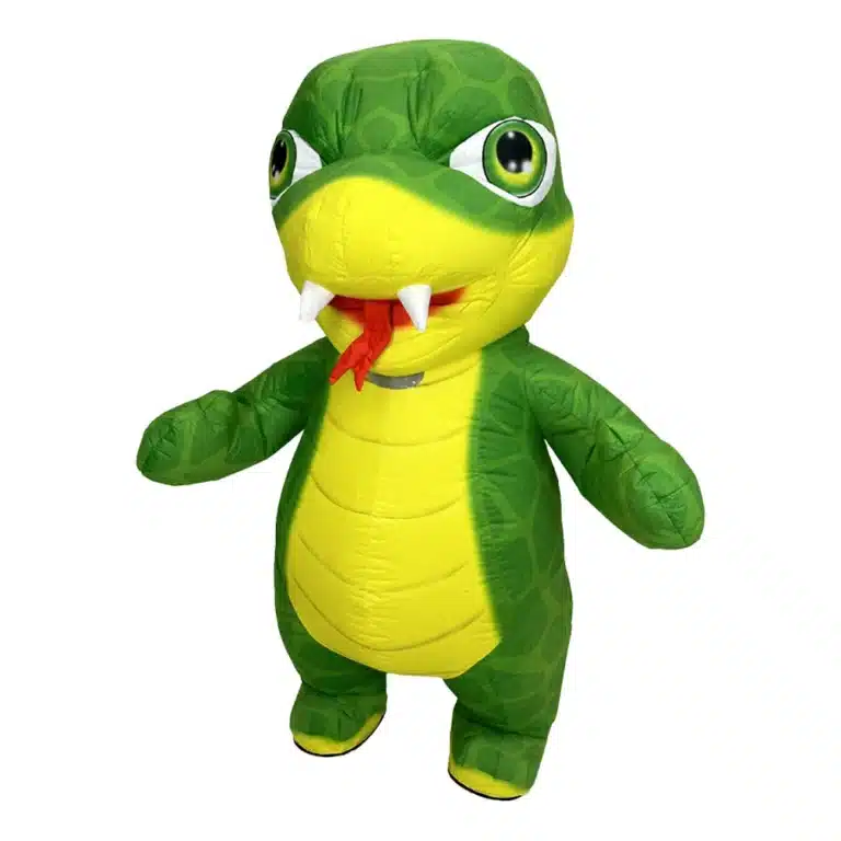 Mascotte gonflable serpent 4