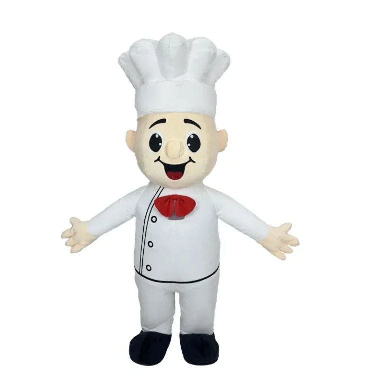 Mascotte gonflable chef cuisinier 8