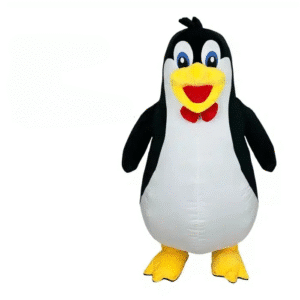 Costume gonflable pingouin