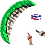 Cerf volant parafoil vert 1