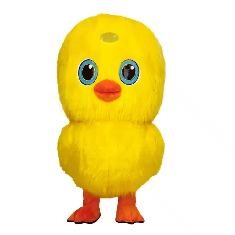 Mascotte gonflable poussin 7