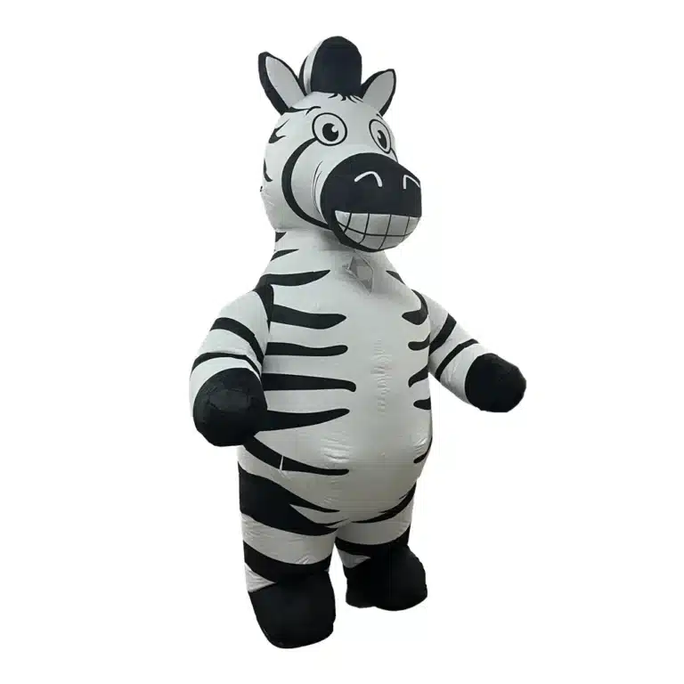 Costume gonflable zèbre 6
