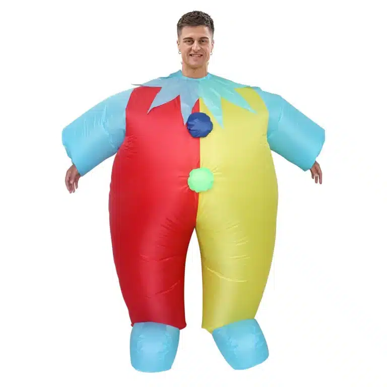 Costume gonflable clown tueur 7