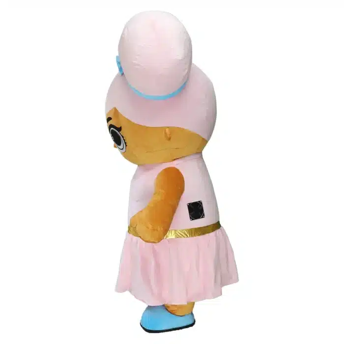 Mascotte gonflable fille et garçon 5