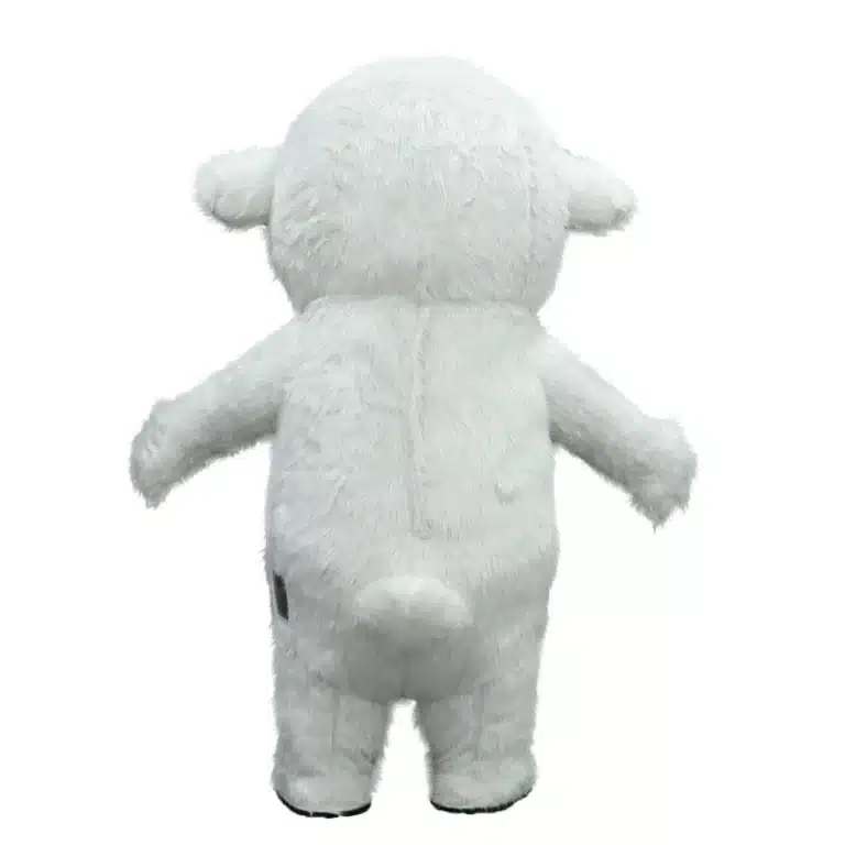 Mascotte gonflable mouton 5