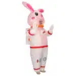 Mascotte gonflable lapin de pâques 3