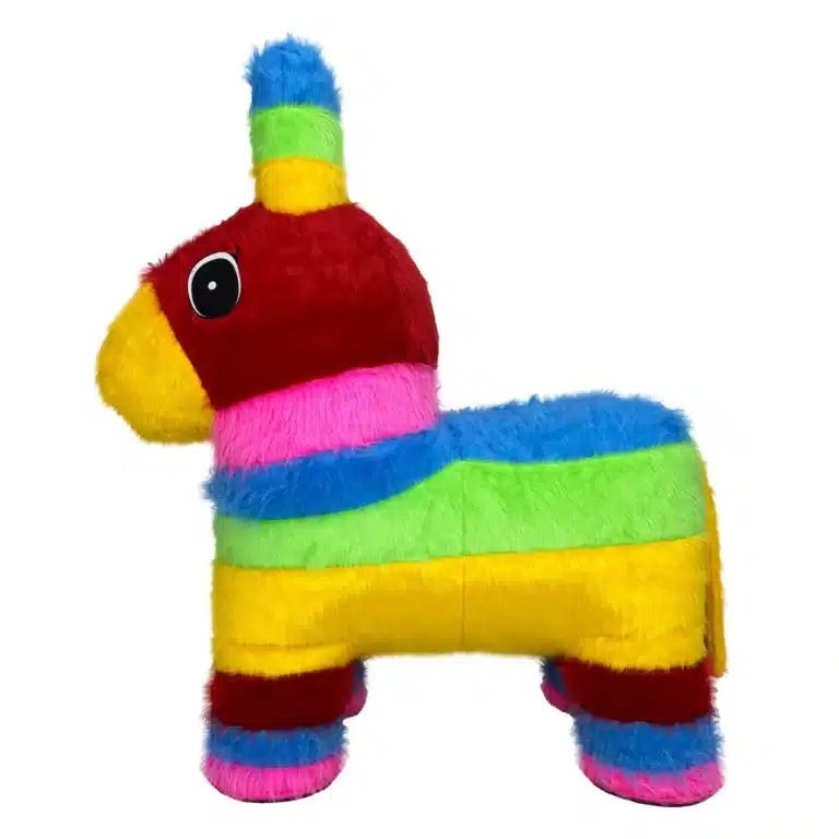 Mascotte gonflable cheval arc-en-ciel 5