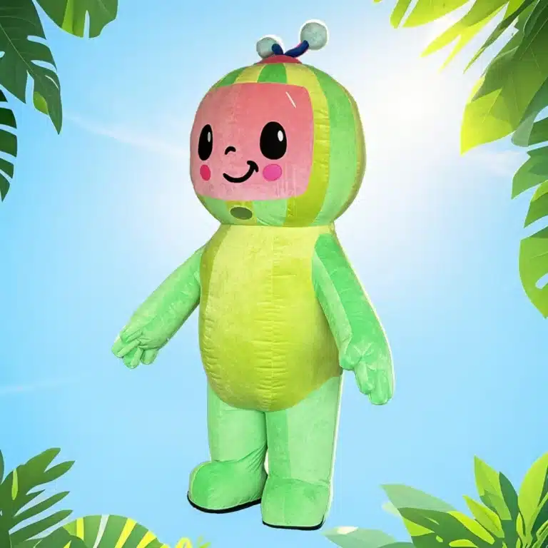 Mascotte gonflable pastèque 3