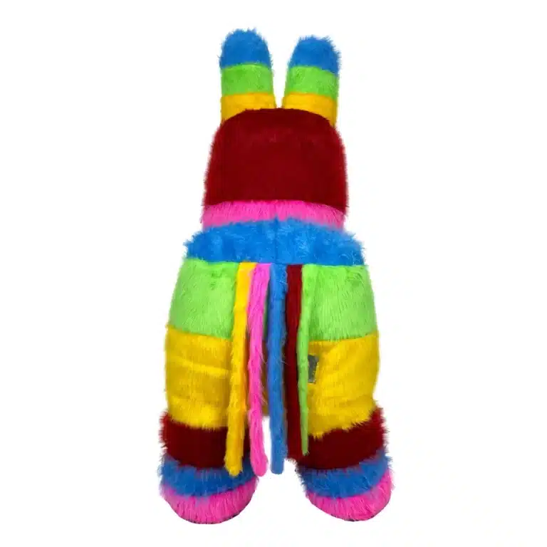 Mascotte gonflable cheval arc-en-ciel 4