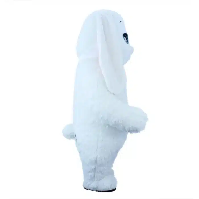 Mascotte gonflable lapin oreilles tombantes 10