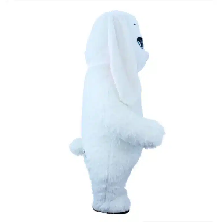 Mascotte gonflable lapin oreilles tombantes 10