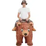 Mascotte gonflable ours 3