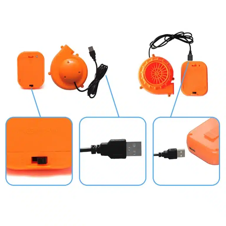 Costume gonflable drôle de fantôme 5