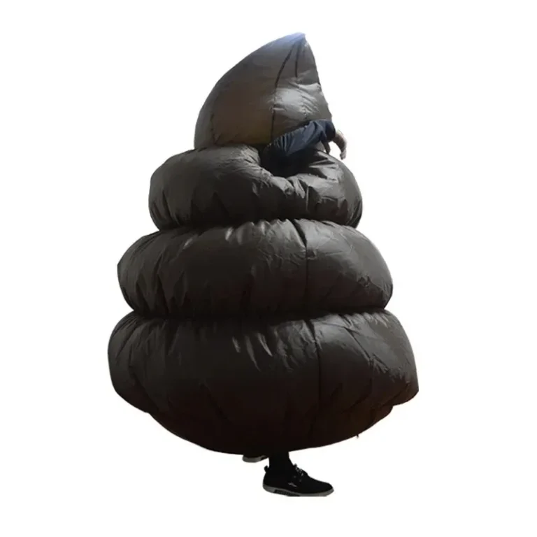 Costume gonflable caca 5