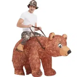 Mascotte gonflable ours 1