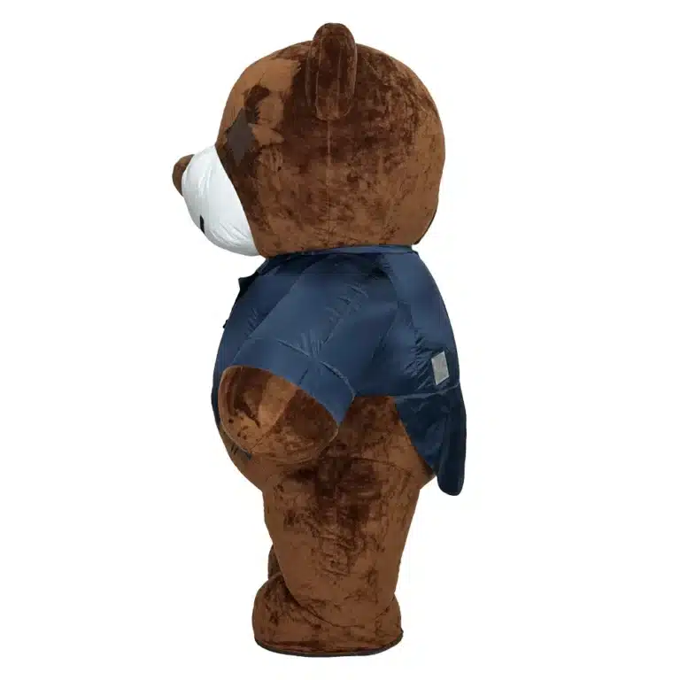 Costume gonflable ours en peluche 5