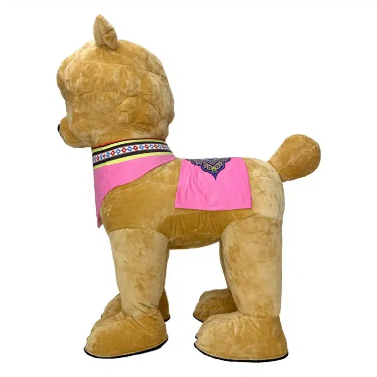 Mascotte gonflable alpaga 4