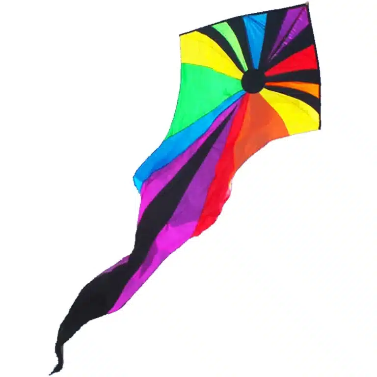 Cerf-volant delta rainbow 2