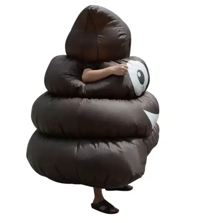 Costume gonflable caca 2