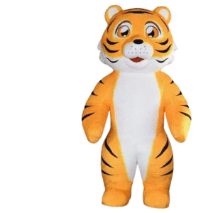 Mascotte gonflable tigre