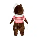Mascotte gonflable écureuil habillé 15